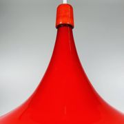 1960s/70s UFO Ceiling Lamp Hanging Lamp by Doria Leuchten Glass Space Age