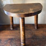 Rustic tripod stool