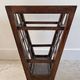 Vintage woven oak magazine rack