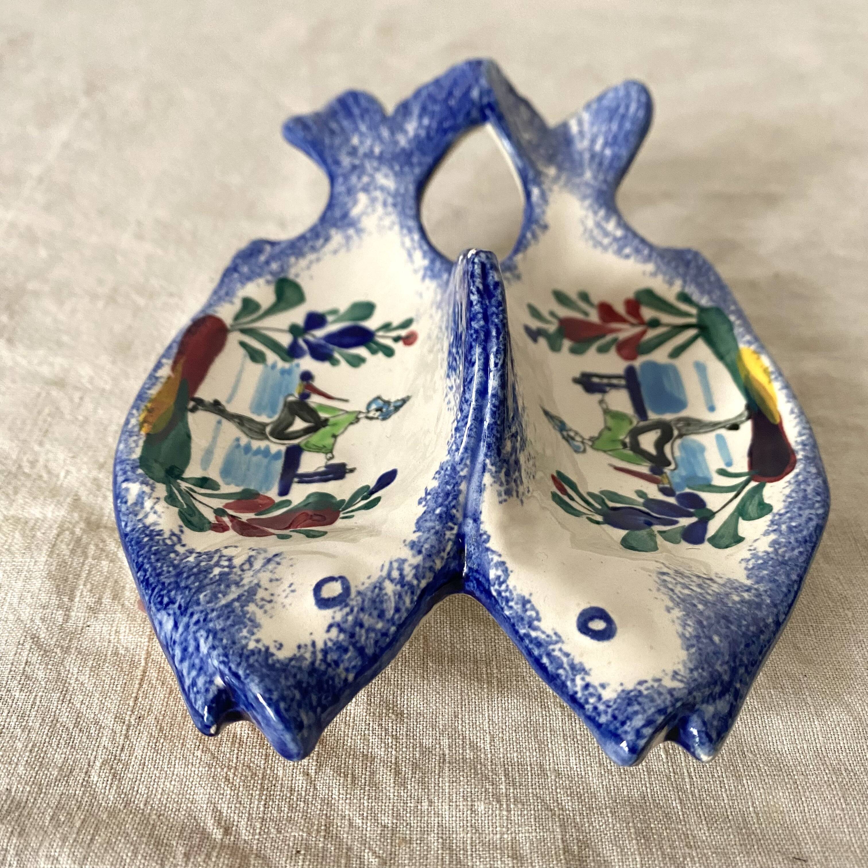 Fish salt and pepper shaker MBFA Pornic