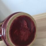 Vintage earthenware pitcher PL France
