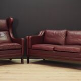 Mogens Hansen sofa leather danish design 60 70