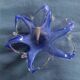Morano glass "Starfish" trinket dish