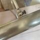 Notary lamp in brass