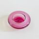 Vintage pink glass pocket trays