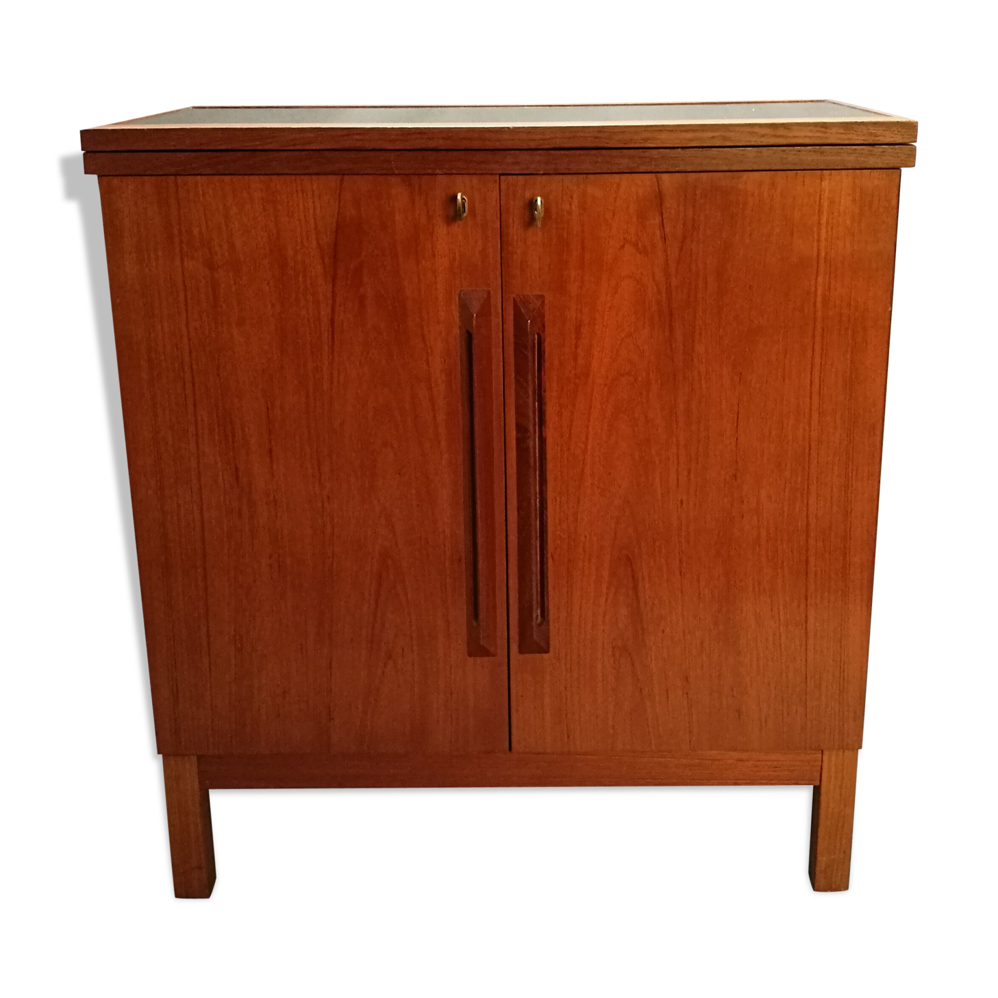 Bar cabinet teak by Torbjörn Afdal for  Brusksbo 1960s