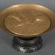 20th century bronze cup Emile Adolphe Monier Swimming swimmers on marble base