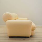 Leather sofa, Italian design, 1960s, production: Italy