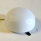 White opaline ceiling lamp wall lamp 50s 60s