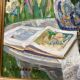 Oil painting on canvas signed, dimensions: height - 73 cm - width - 62.5 cm.