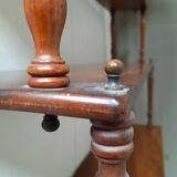 Mahogany wall shelf
