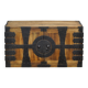 Japanese Meiji-period Choba Tansu chest with hand-forged iron fittings, circa 1880