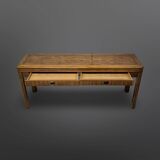"Passage" side table with drawers by Drexel, USA 1980s