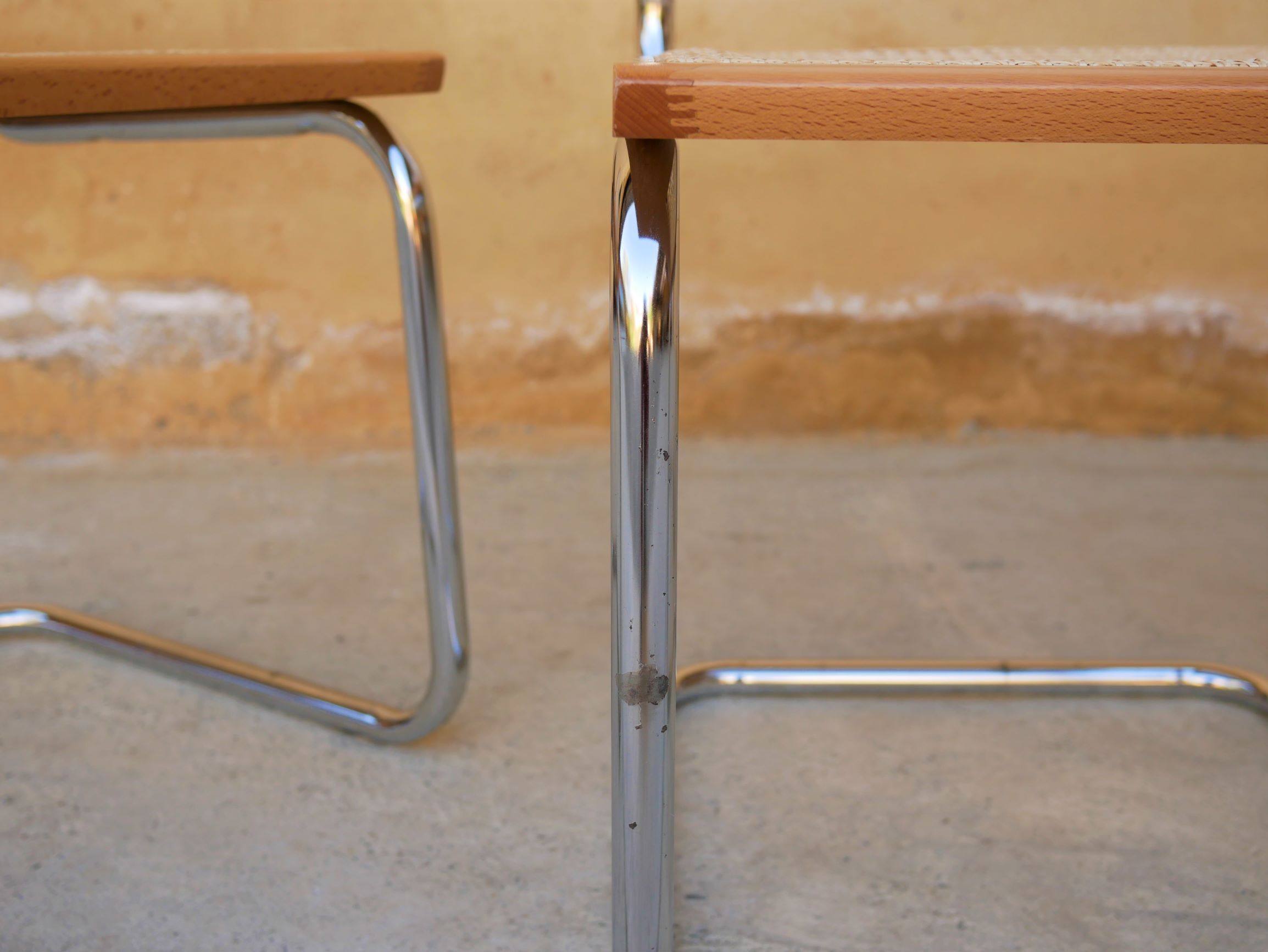 Chair B32 by Marcel Breuer, made in Italy
