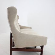 1970s modular three seater sofa by ton, czechoslovakia