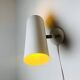 C-1582 Tubular Wall Lamps In White By Raak Amsterdam, The Netherlands 1960S