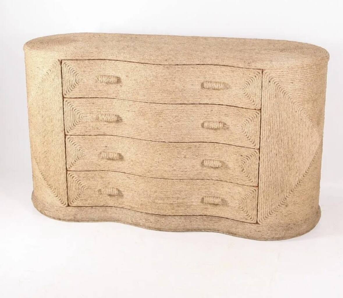 Rope chest of 4 drawers