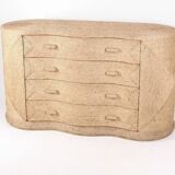 Rope chest of 4 drawers