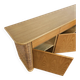 Wood / bamboo / rattan sideboard Roberti Rattan 1970s stunning condition