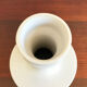 Franco Bucci Italian white ceramic bottle vase, 1970s