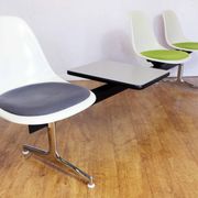 Eames 3-seater bench Vitra Edition 1970 Fibreglass