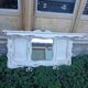 Vintage wooden wall coat rack