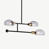 Black design chandelier