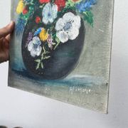 Flower bouquet painting