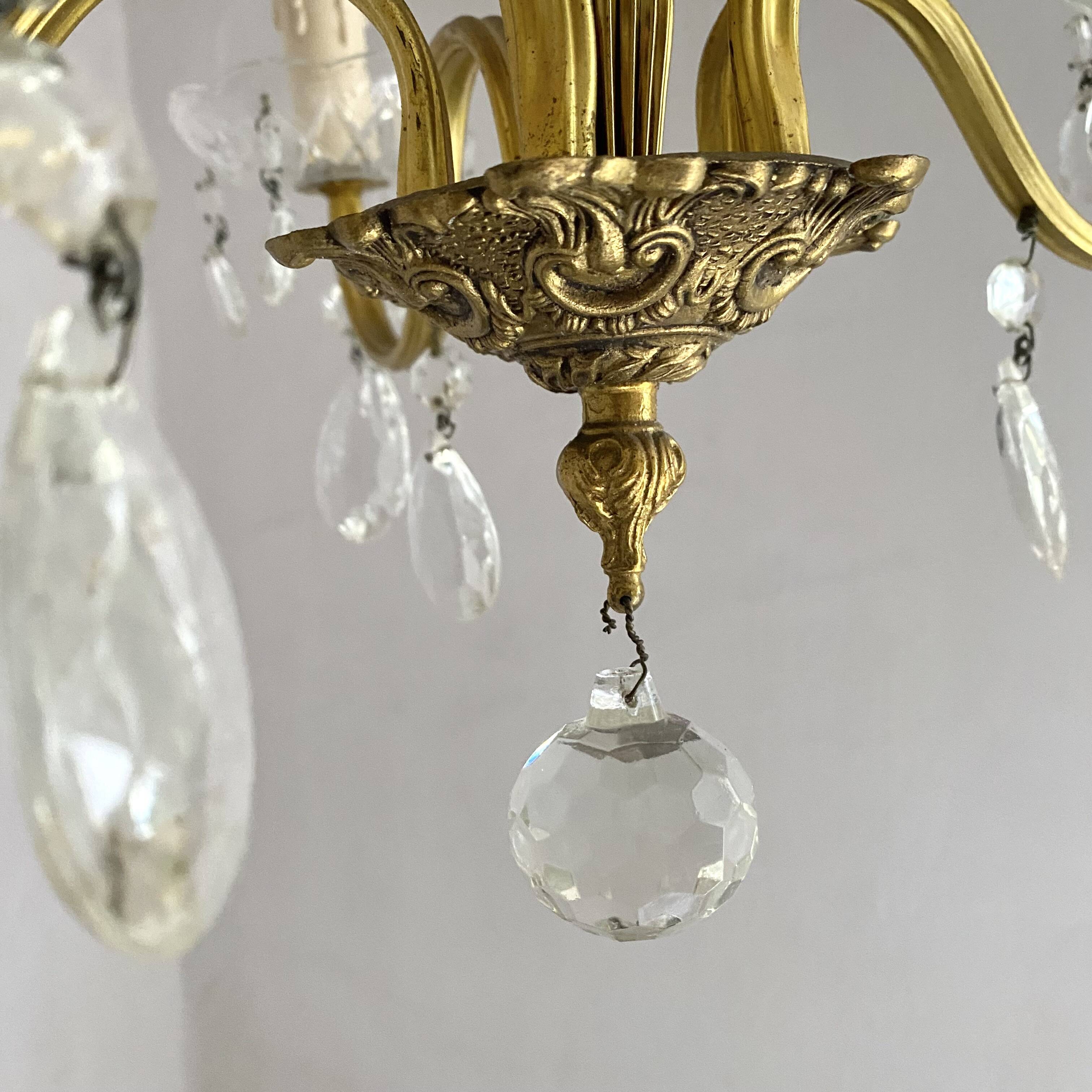 5-light tassel chandelier