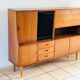Scandinavian high teak enfilade 1960