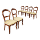 Louis-Philippe chairs in walnut - Italy 19th century