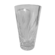 Bohemian crystal vase stamped Crystal Bohemia