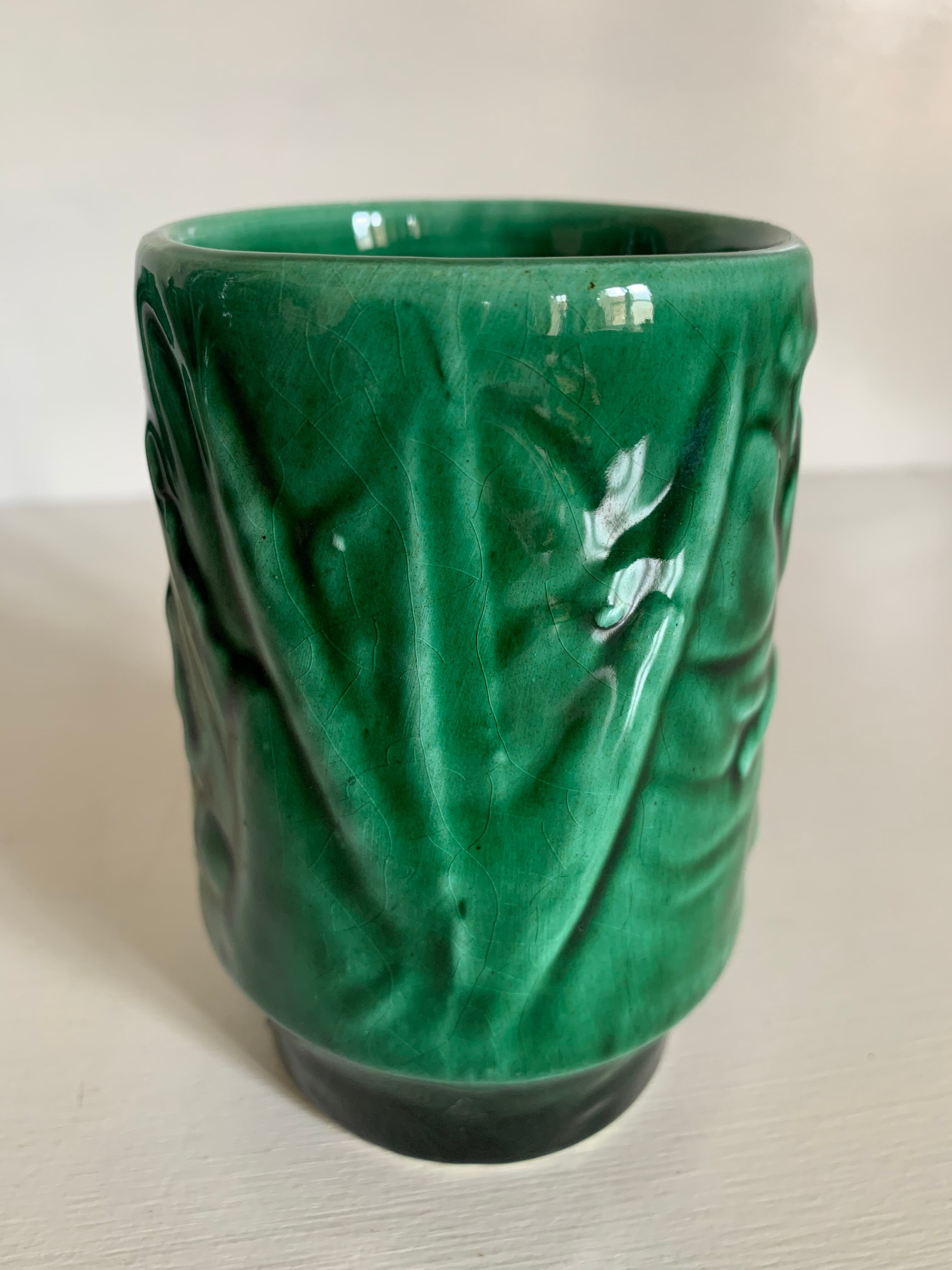 Service at orangeade art deco ceramic