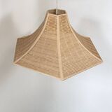 Vintage suspension, wooden slats, France, 1980.