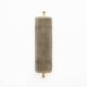 Pair of Art Deco Style Smoked Murano Glass and Brass Sconces