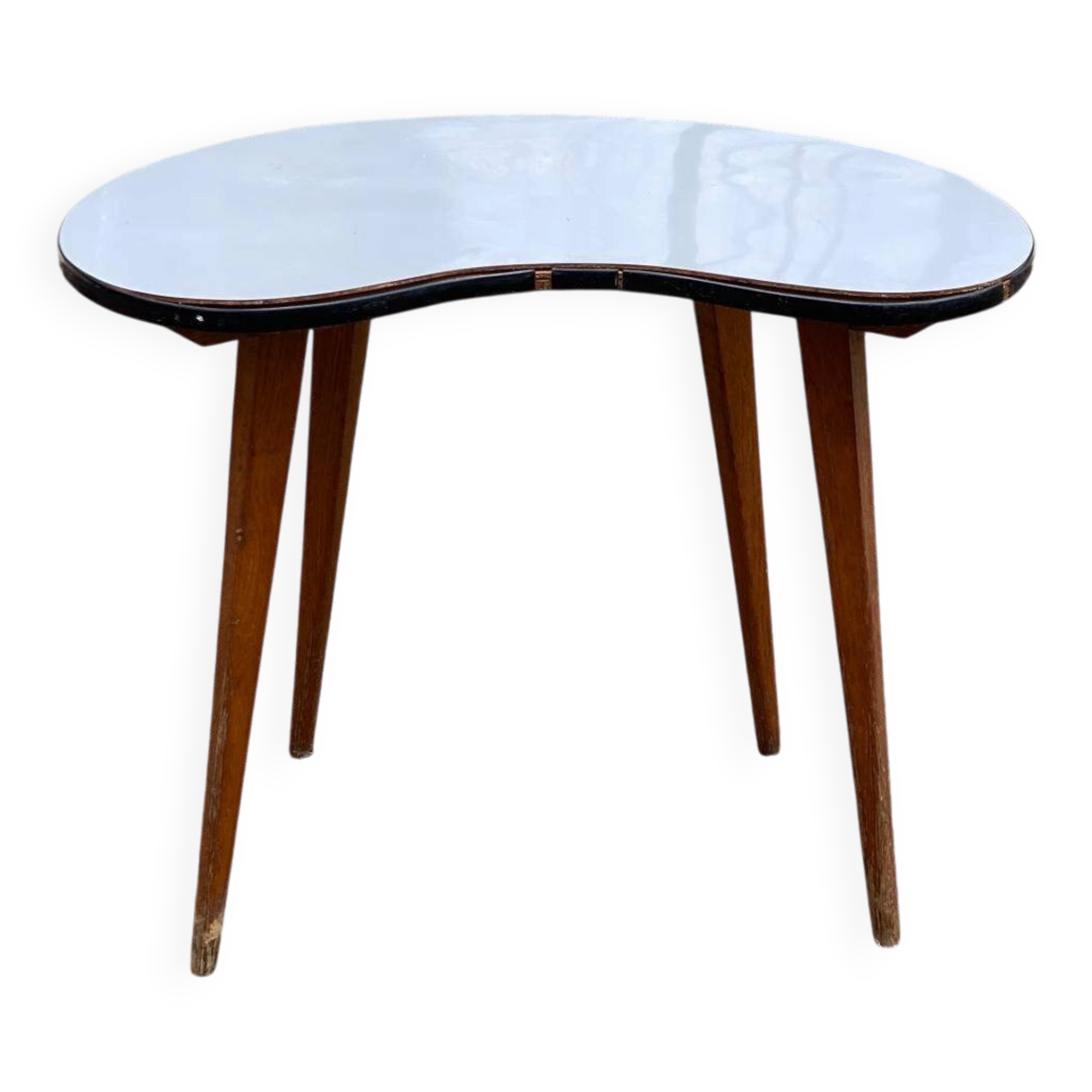 Scandinavian bean side table 1960