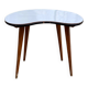 Table d'appoint scandinave haricot 1960
