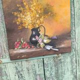 Flower reproduction canvas