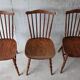 Lot de 3 chaises Baumann modèle Menuet années 50 60