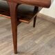 Scandinavian coffee table in rosewood from the 1950s, Denmark.