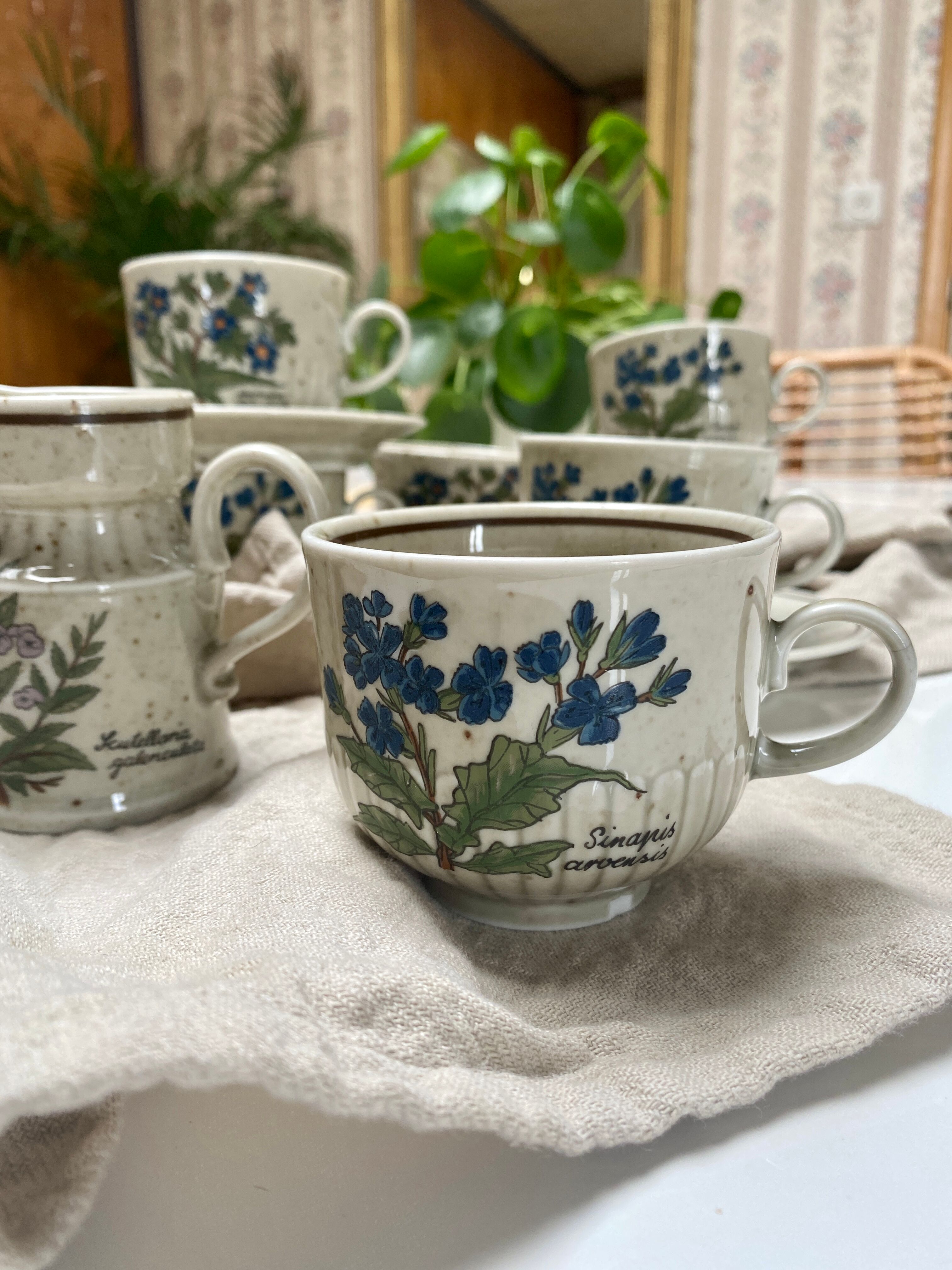 Service à café fleurs Bavaria winterling marktleuthen vintage