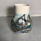 Ancient Ceramics Beige Drawing Zebra MEROSE 98 Signed Vintage