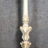 Porte-manteau Vénitien, de style Rococo/Louis XV, en bois laqué