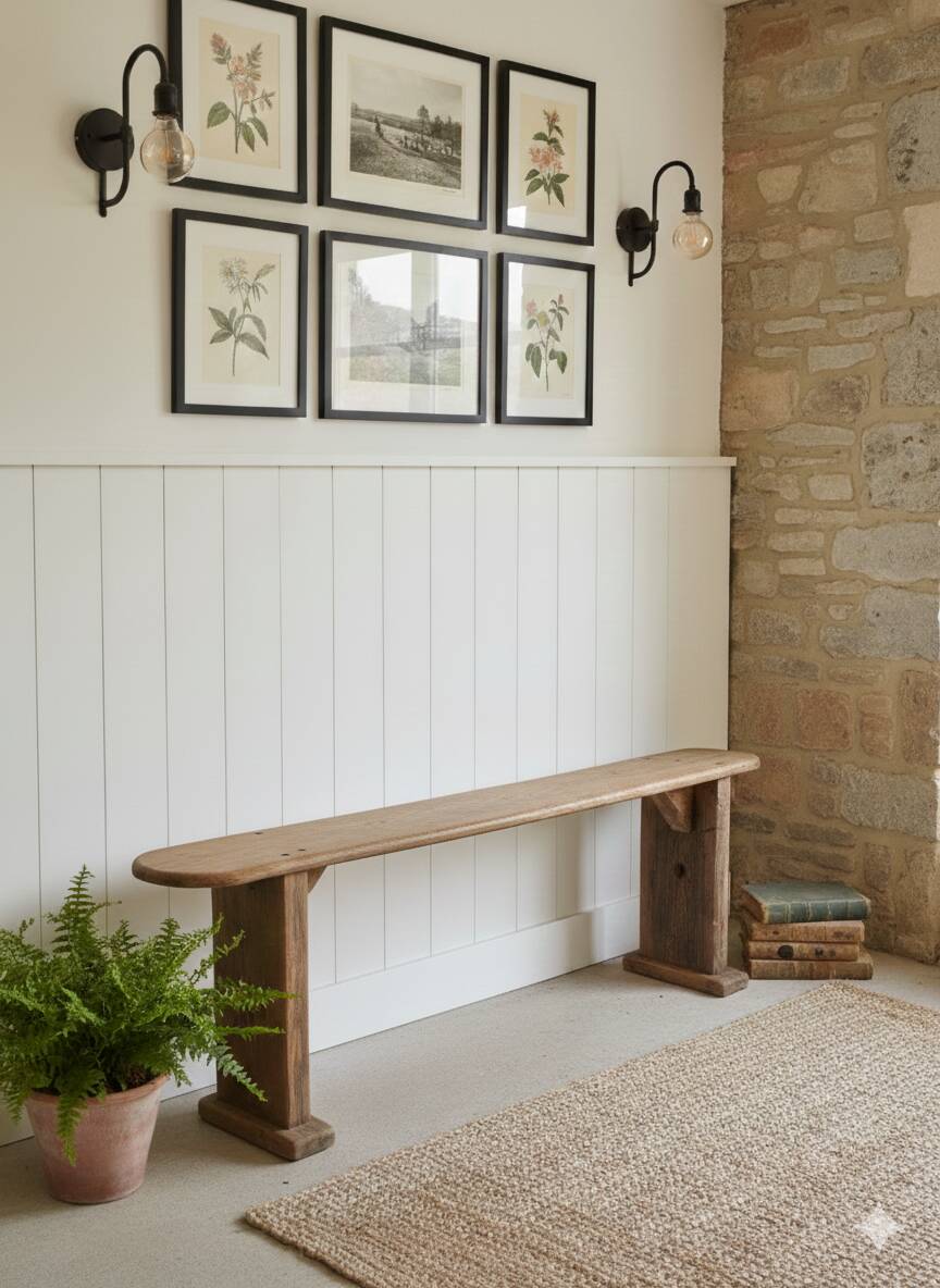 Small antique bench