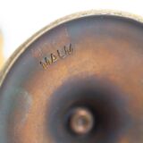 Vintage Danish Malm Candleholders, 1950s, Set of 4