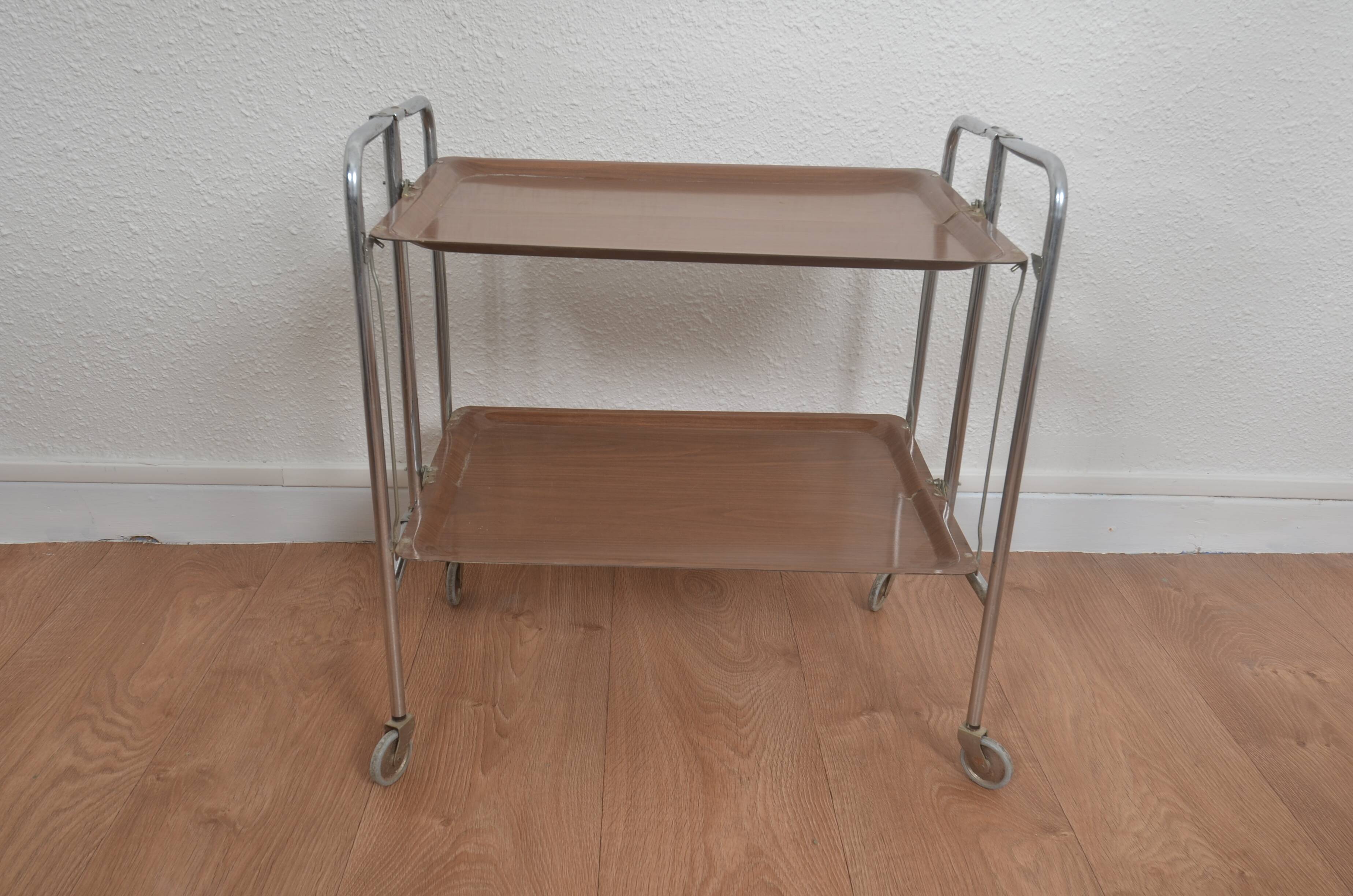 Vintage folding trolley