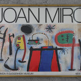Joan Miró, Exhibition Poster Solomon R. Guggenheim Museum, Nowy Jork, Framed