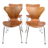 Set Of Four series Seven Chairs