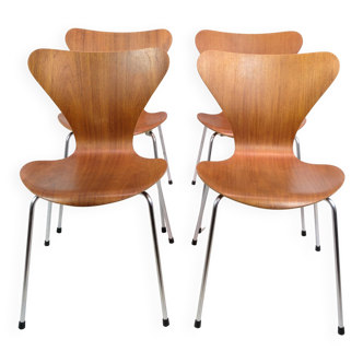 Set Of Four series Seven Chairs