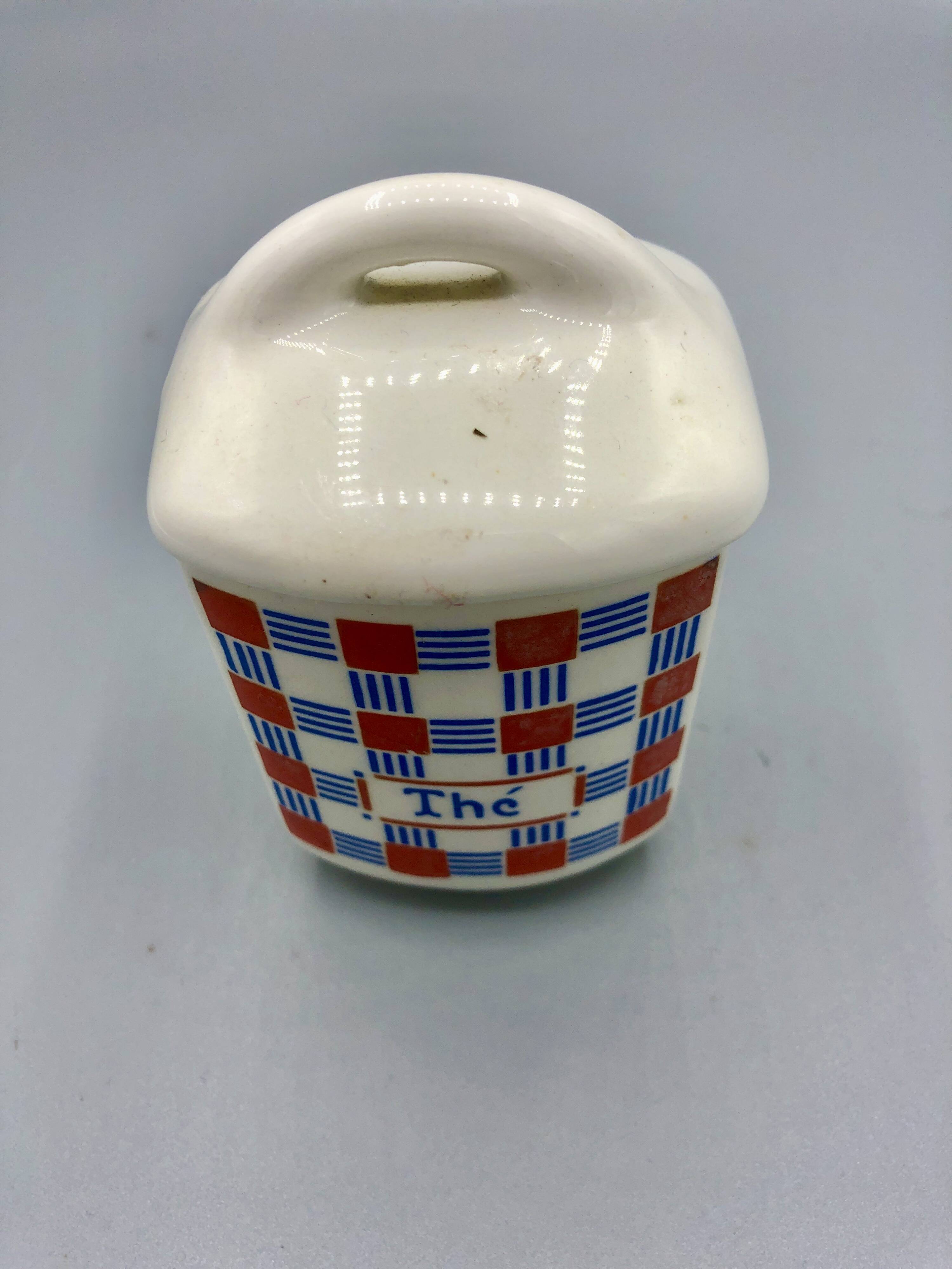 Earthenware spice jars